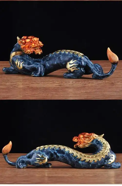 名态纯铜彩铜貔貅摆件工艺品中式古典家居客厅玄关酒柜装饰摆件送朋友