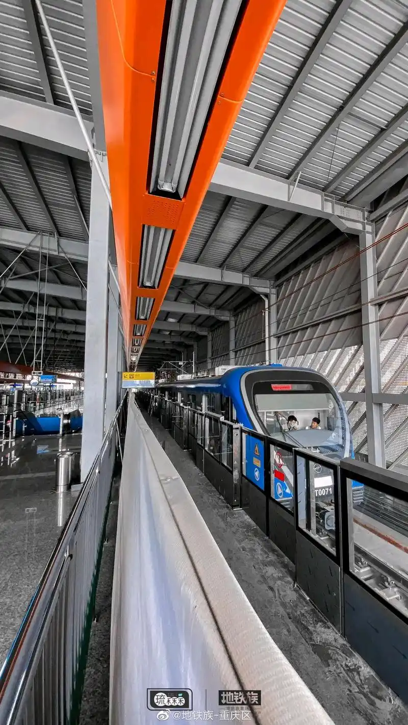 重庆轨道交通江跳线离通车越来越近了!