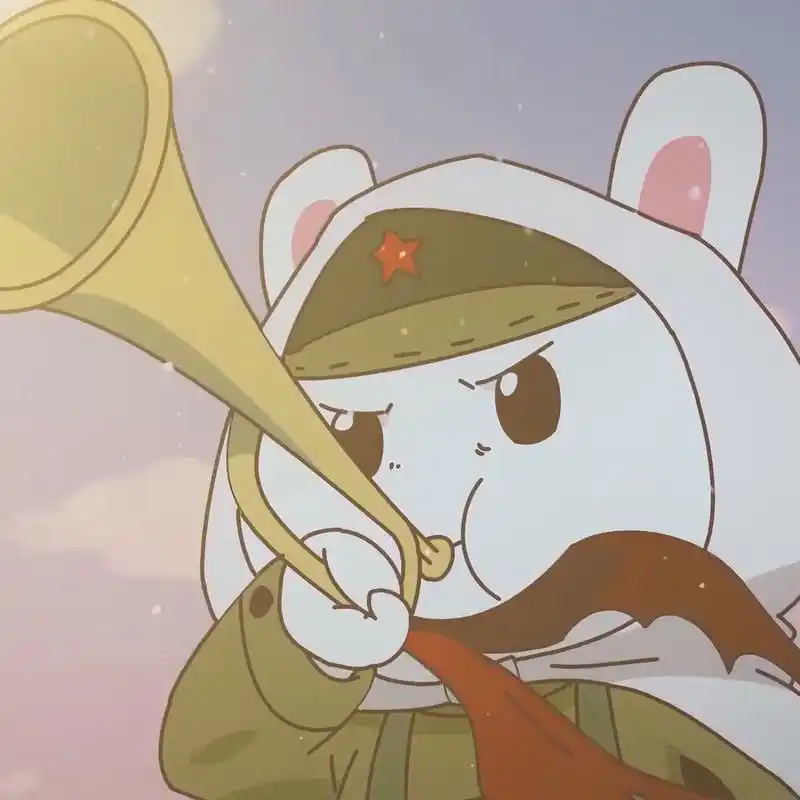 那兔头像壁纸第二弹～ 选自《那年那兔那些事儿》5