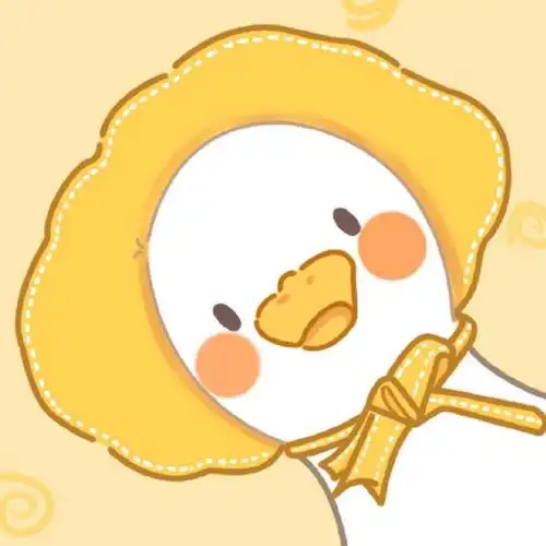 萌萌可爱的鹅大婶卡通头像图片