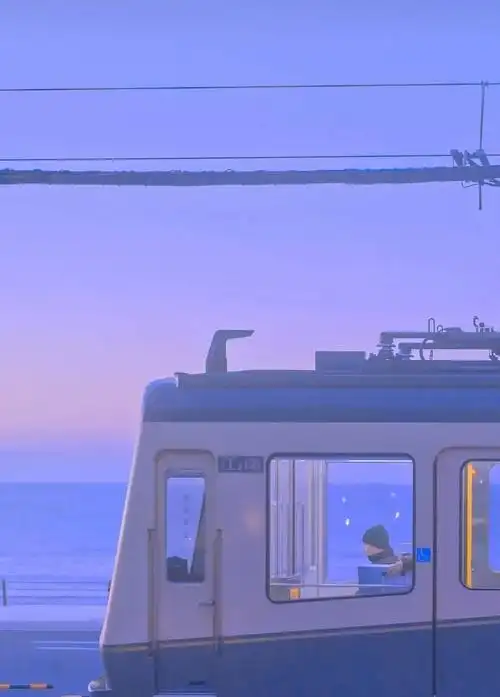 背景图蓝色系ins风