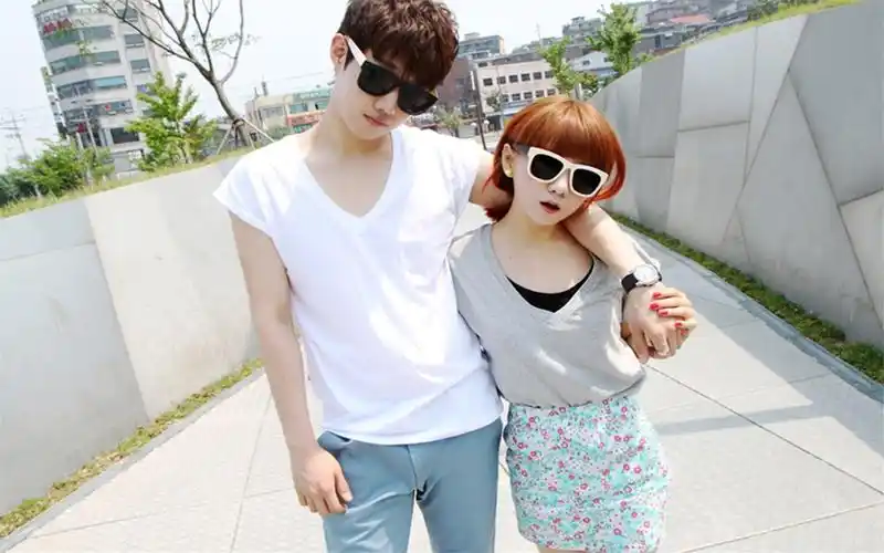 小清新情侣唯美浪漫高清壁纸图片