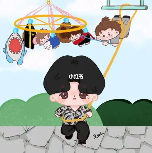 蔡徐坤   #q版人物   #手绘