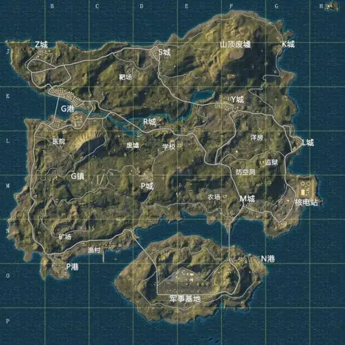 绝地求生刺激战场神秘基地幽灵岛刷新位置汇总