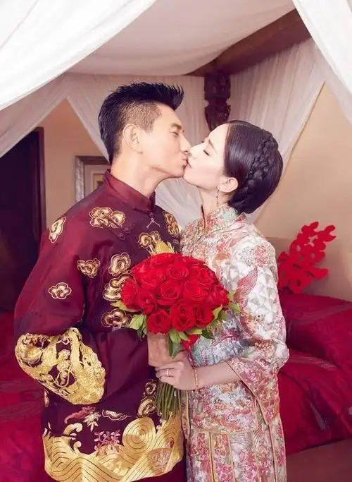 林心如霍建华全程保密婚礼,但我还是看到了女神美