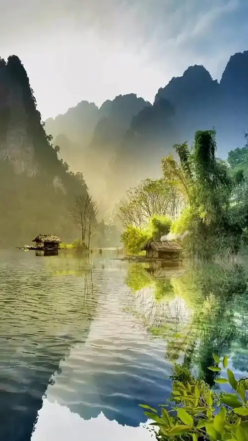 一起享受大自然的美,眼前这广阔的山水,确定是世外桃源无疑了!