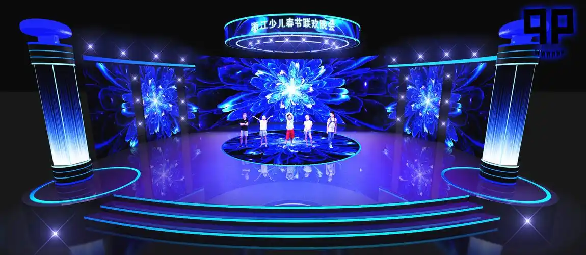 邱鹏舞美浙江少儿春晚|空间|舞台美术|哈尔滨邱鹏 - 原创作品 - 站酷