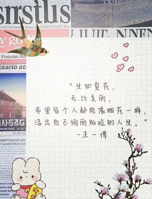 💪王一博的励志语录🌟