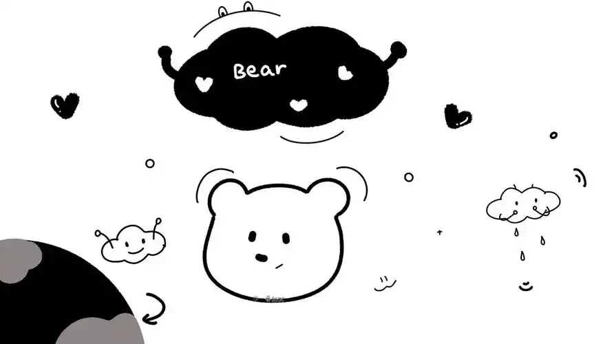 ipad壁纸/电脑壁纸/小熊壁纸