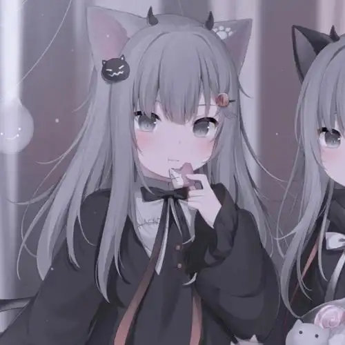 可爱闺蜜头像(礼貌拿图)