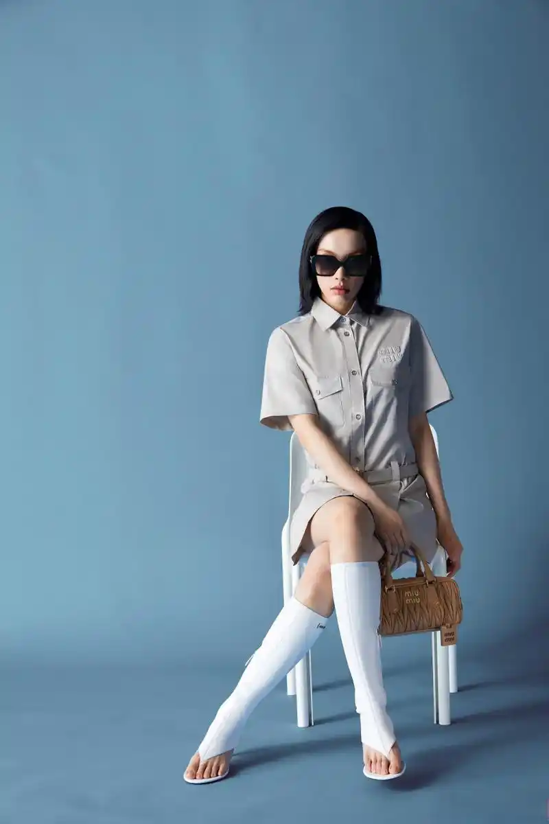 潮流生活# miu miu品牌大使刘柏辛置身自我空间