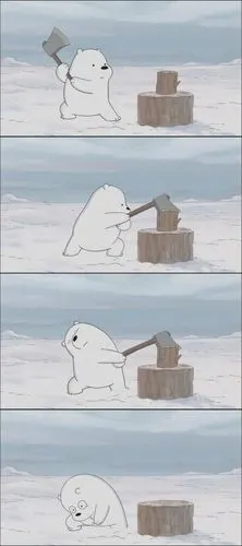 咱们裸熊白熊冰箱 - 堆糖,美图壁纸兴趣社区