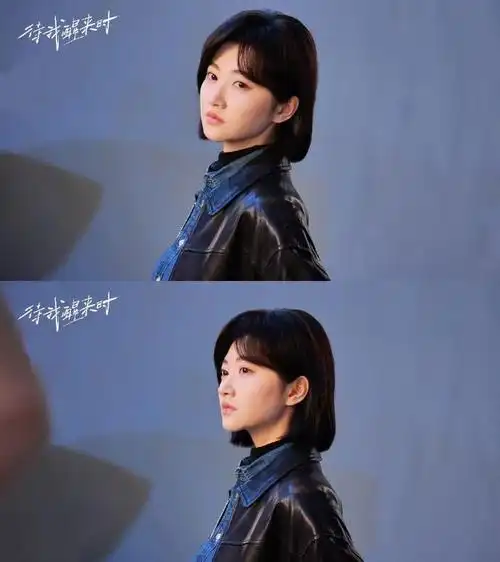 景甜短发飒姐回归