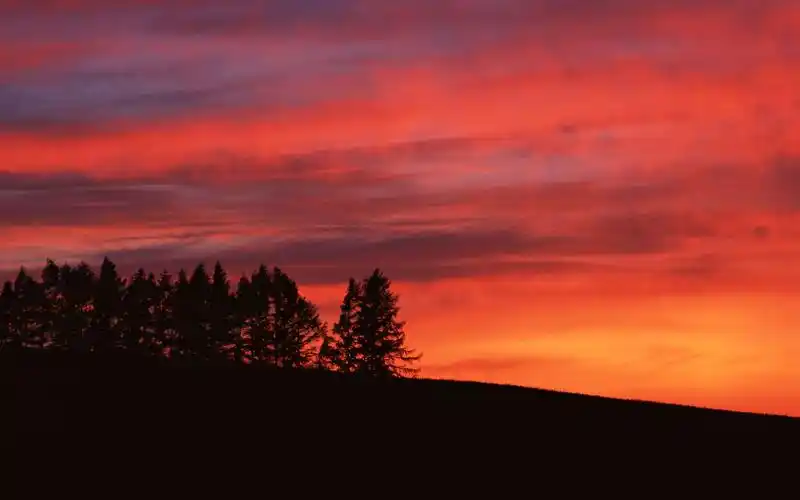 高清壁纸,风景壁纸,夕阳黄昏绚丽的晚霞美景壁纸