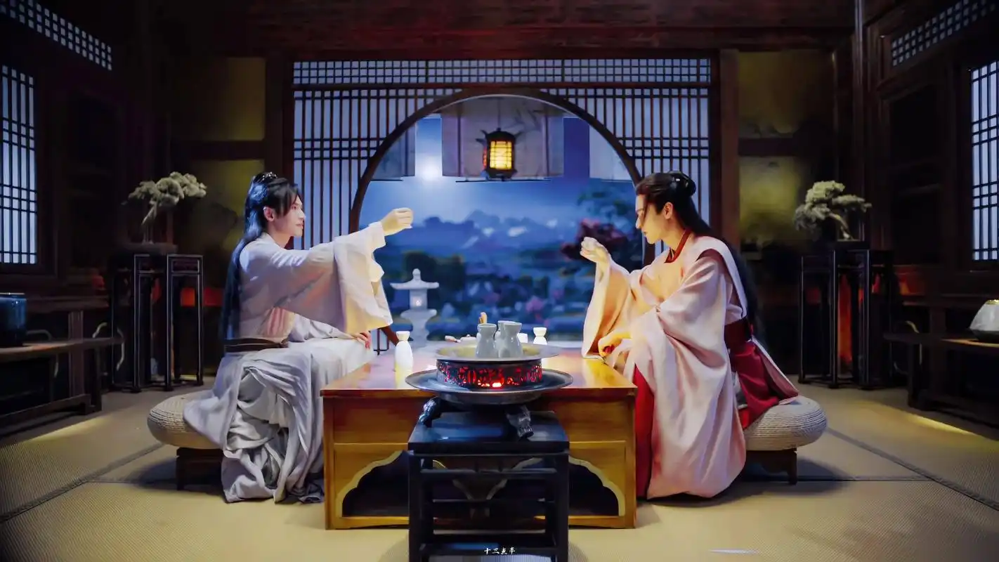 山河令温客行周子舒双人图:执子之手,坐看云舒