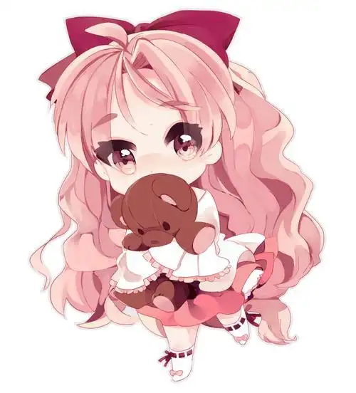 二次元 少女 q版 萌系 动漫 插画 头像"qianxi丶可爱的小薇 壁纸 头像