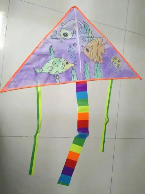 翠湾社区"放飞梦想"六一儿童节线上手工diy风筝活动