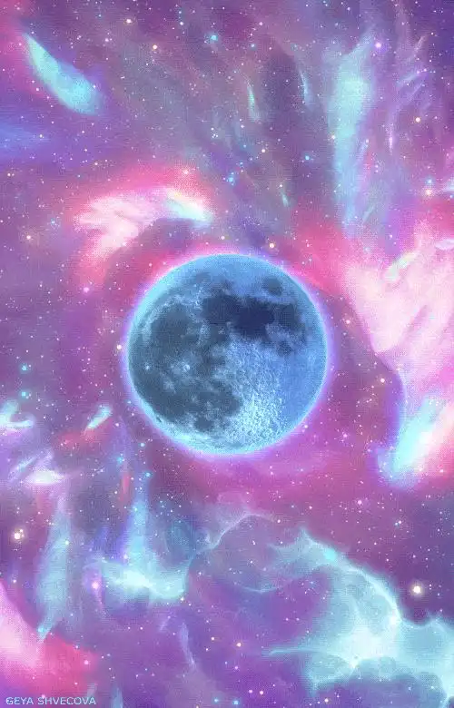 精选壁纸动态图gif璀璨星空背景图