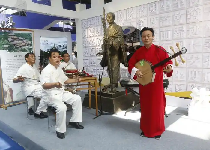 非遗鼓书亮相2019长治文化产业周