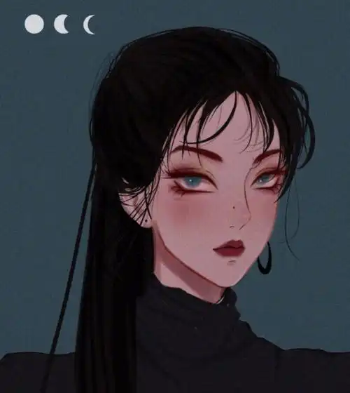 动漫女生头像高冷