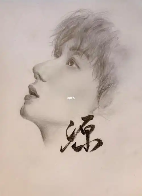 原创画画  #王源  #唯爱王源  #王源壁纸  #源  #素描  #王源画画
