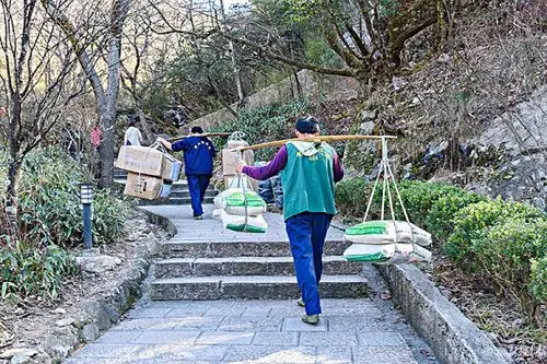 挑担图片_挑担高清图片_全景视觉