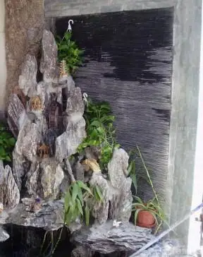 屋顶花园假山盆景设计图片34432023家庭阳台假山盆景设计图片1141现代