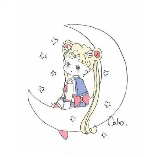 简笔画 卡通 漫画 手绘 头像 线稿 700524q版人物女简笔画可爱动漫