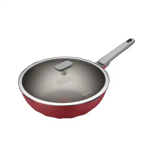 苏泊尔火红点钛魔力不粘炒锅晶铸系列nc30wa3视频