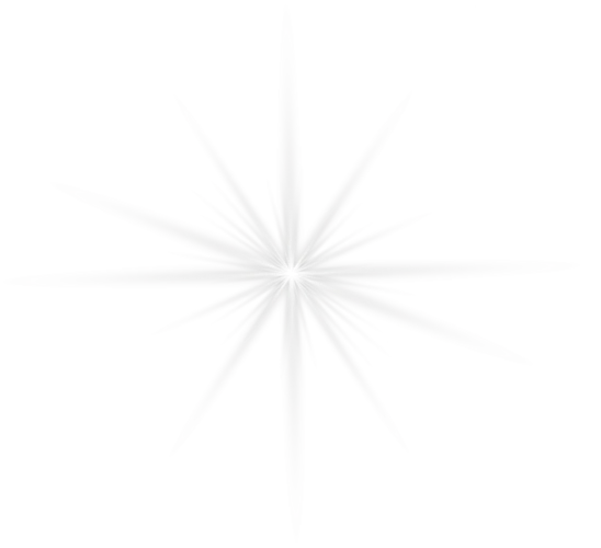 发光的星星效果透明png剪贴画图像