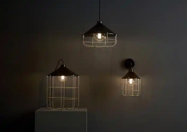 个性时尚但不失家的温馨舒适,一组现代化工业风灯具!