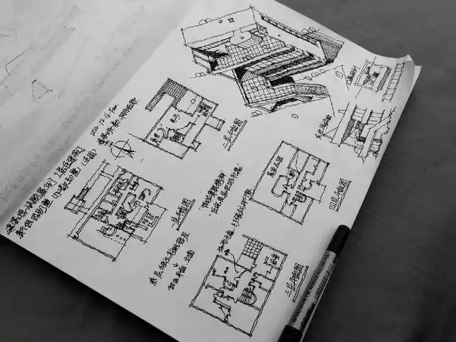 建筑学快题案例居住建筑