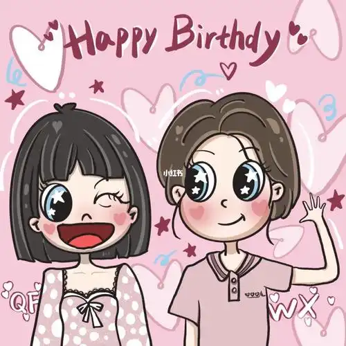 画画  #手绘  #procreate  #可爱  #生日手绘画  #生日绘画  #画画