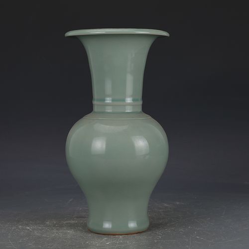 南宋龙泉窑青瓷凤尾尊 古董古玩收藏品仿古瓷器古董老物件