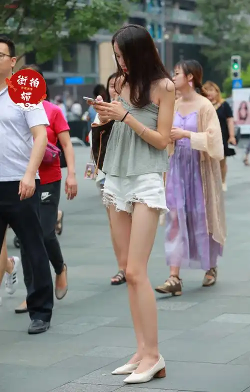 热门美女##街拍