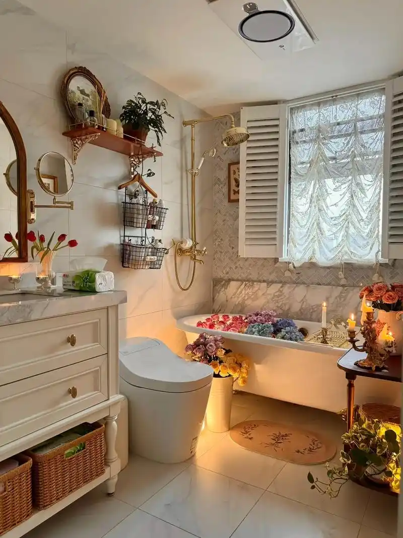 4平浪漫治愈的法式浴室