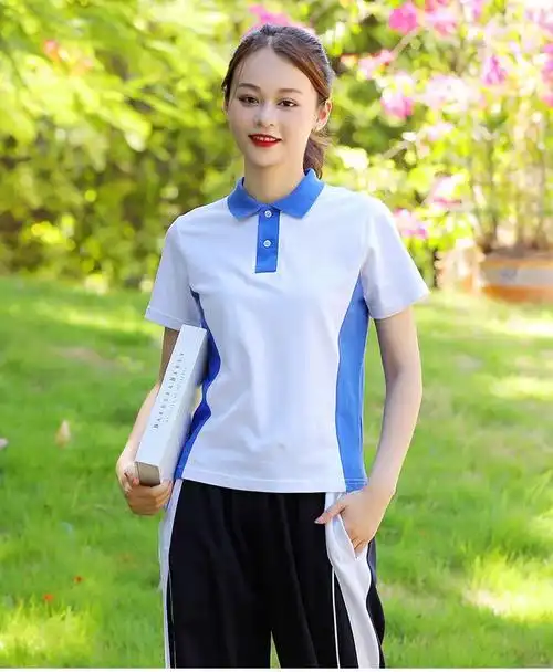 深圳校服中学礼服男女校服裤子中学生初高中生男女运动校裤速干短袖