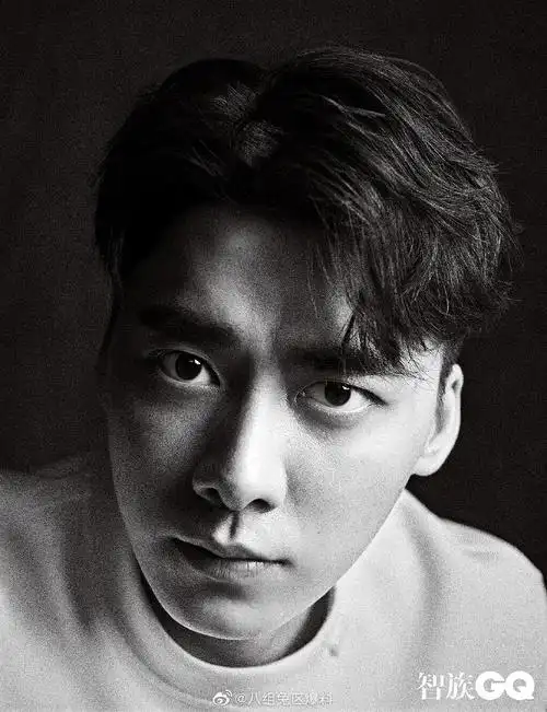 gq的十周年男明星黑白大头照,谁?