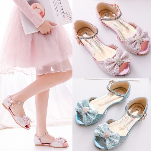 儿童凉鞋女 夏 女童公主鞋 平底