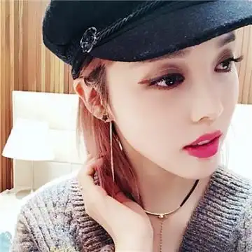 女生戴帽子酷帅头像拽拽的2020又美又酷适合做微信的头像