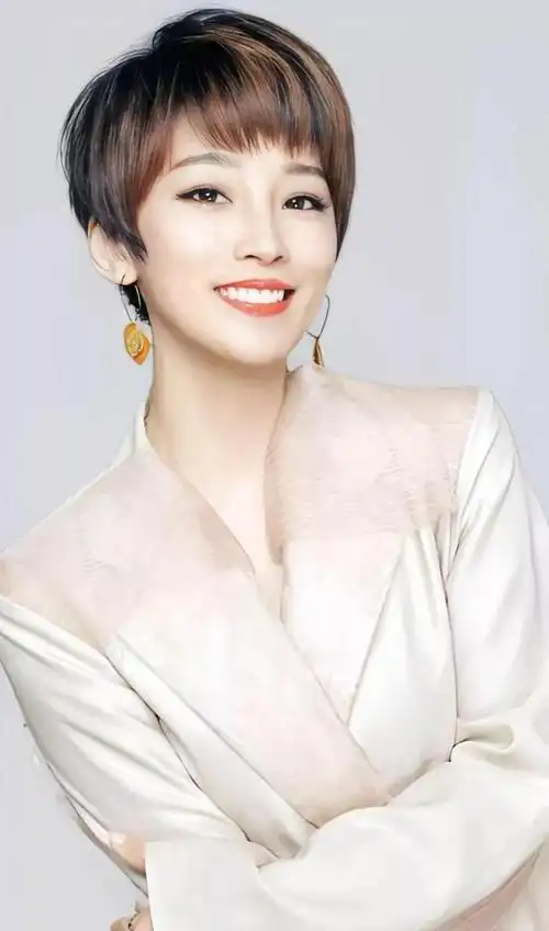 吴京老婆谢楠长发造型 吴京老婆谢楠又美又飒(5)