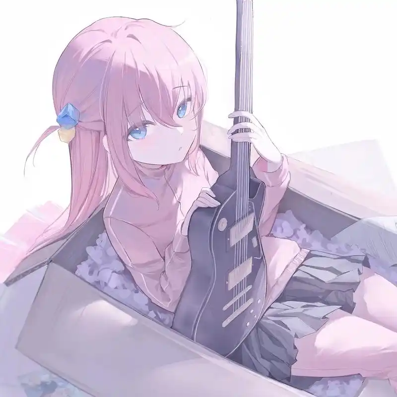 动漫头像 #自调自截#孤独摇滚#后藤一里#头像分享 - 抖音