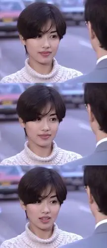 短发女神我只服陈松伶笑看风云中的她太美了