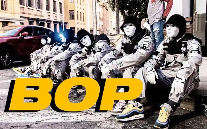 【假面舞团】完整齐舞 小教程「bop」jabbawockeez_哔哩哔哩_bilibili