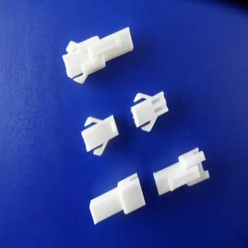 供应sm白色胶壳 sm端子公母对接端子连接器,间距2.5带勾接插件