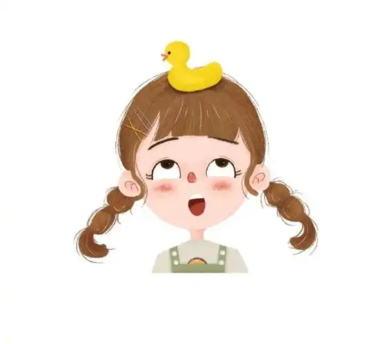 95女头无水印 可爱 卡通 简约头像