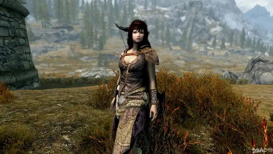 上古卷轴5天际女精灵陆玲随从