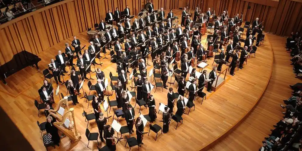 就是这样,附一张19年体验很棒的一场音乐会现场照片吧~莫斯特太帅啦