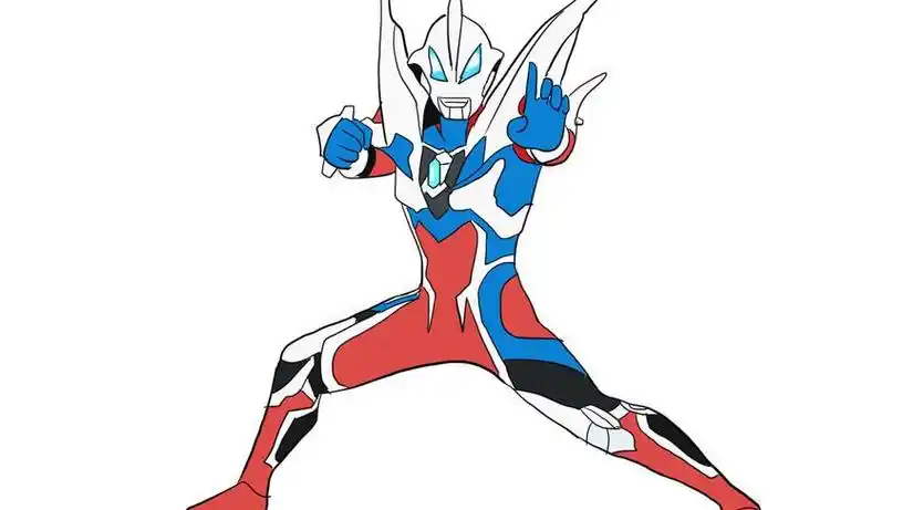 不但简单还奶凶奶凶的捷德奥特曼怎么画简单简笔画奥特曼之捷德奥特曼