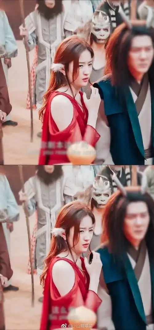 刘亦菲 白纤楚 2017电影《二代妖精之今生有幸》红衣白纤楚芳心纵火犯